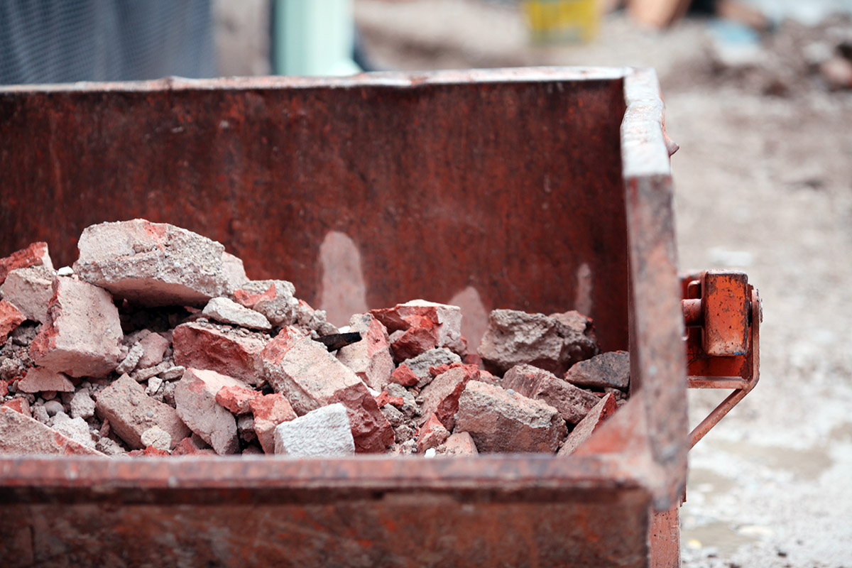 Collecte déchets chantier