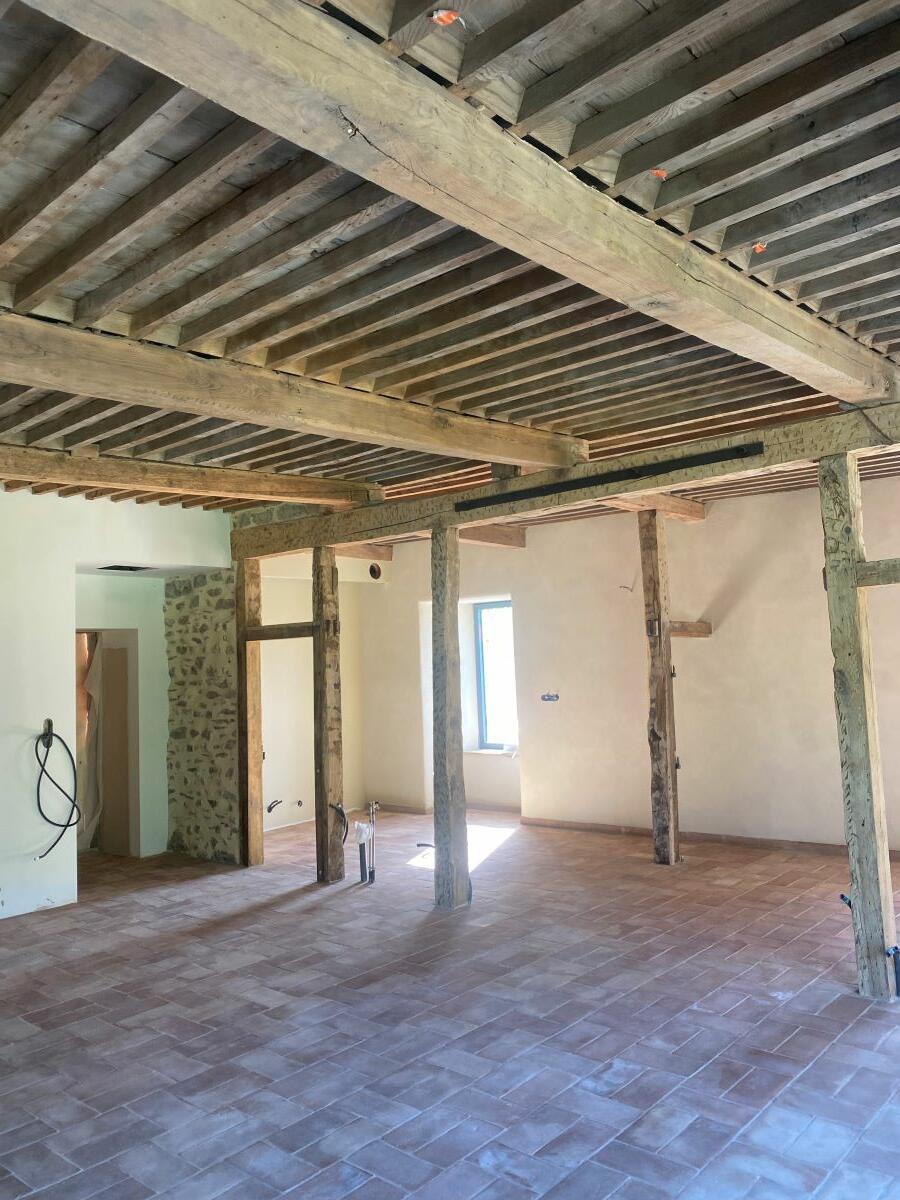 renovation mur et plafond sud ardeche